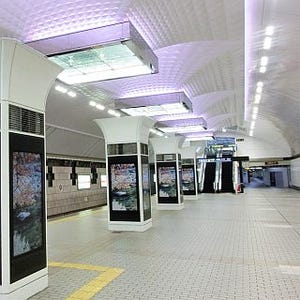 大阪市営地下鉄御堂筋線梅田駅の"シンボル"アーチ空間のリニューアル完了へ