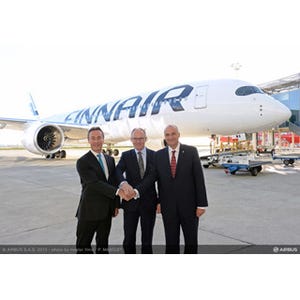 フィンエアー、欧州初のエアバスA350 XWBを受領 - 10月9日より欧州線に導入