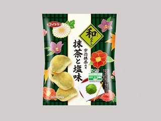 湖池屋、宇治抹茶の味わいが楽しめる"和"のポテトチップスを発売