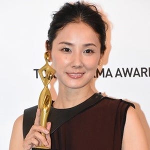 吉田羊、『HERO』で初めての女優賞「木村拓哉さんに心を込めて感謝」