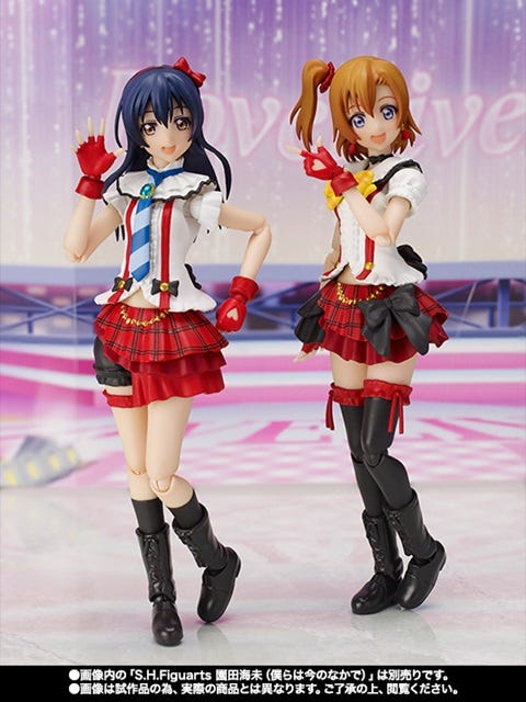 ラブライブ!』高坂穂乃果&園田海未がTVアニメ1期OP衣装でS.H.Figuarts