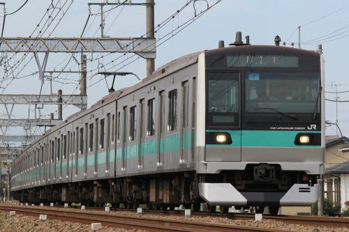 Jr東日本e233系00番台 小田急多摩線を常磐線の車両が試運転 11 29まで マイナビニュース