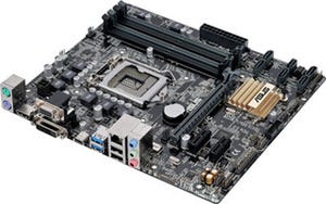 Asus Intel H110搭載でddr3メモリに対応したマイクロatxマザーボード マイナビニュース