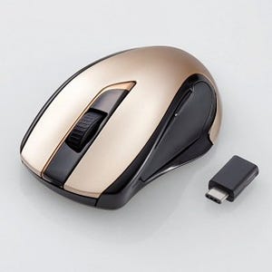 エレコム、USB Type-Cコネクタ採用の無線マウスと有線マウス
