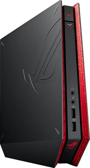 ASUS、「R.O.G.」シリーズに幅約6cmの超小型ゲーミングPC「ROG GR6」