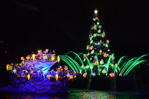 ディズニーシーのクリスマスは夜が本領 アフター6で幻想世界を旅