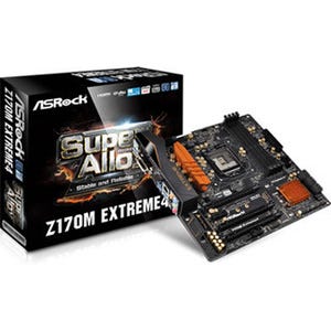 ASRock、Intel Z170を搭載したマイクロATXマザーボード「Z170M Extreme4」