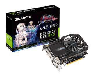 GIGABYTE、「LoVA」のアイテムクーポンが付属するGTX 950搭載カード