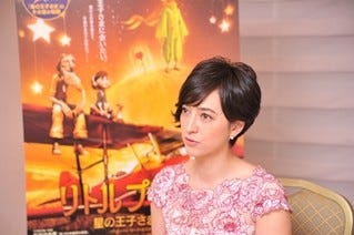 滝川クリステル 星の王子さま との深い関わりと演じたバラへの共感 私も強がるタイプ 1 マイナビニュース