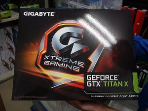 今週の秋葉原情報 - オリジナル版のGeForce GTX TITAN Xカードが登場、Windows入りのNUCも
