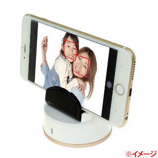 被写体を追っかけて自動回転するスマホカメラ用スタンド