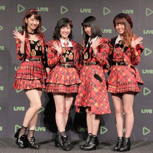 LINEに生放送を配信できる! 「LINE LIVE」スタート - AKB48が魅力アピール