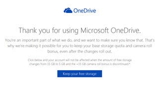 Ms ストレージを返せ の声に応えonedriveの無料容量を15gbで維持可能に マイナビニュース