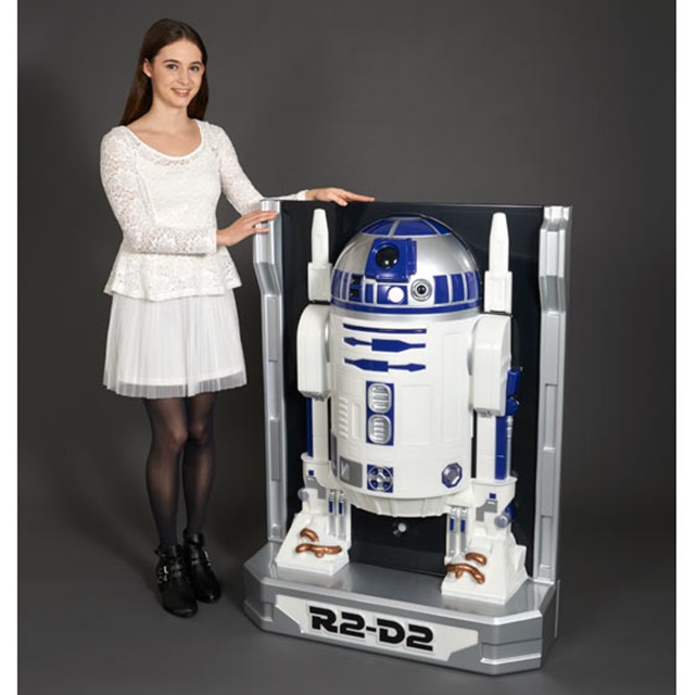 『スター・ウォーズ』等身大R2-D2が省スペースインテリアに、ボイスも収録 | マイナビニュース