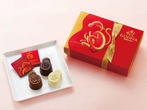 ゴディバから、2016年の干支"申"をかたどったチョコレートが限定発売