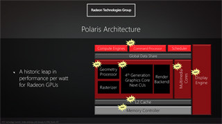 AMD、次期GPUアーキテクチャ"Polaris"を2016年半ばに投入 - GCNは第4世代へ