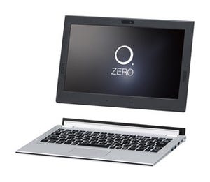 NEC、約398gの11.6型Windowsタブレット「LAVIE Hybrid ZERO」新モデル