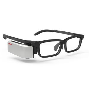 東芝、軽くて自然なデザインのメガネ型デバイス「Wearvue」