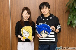 下野紘と福原香織が語る カード バトルzero の魅力 日本のアニメにインスパイアされた独特な世界観に注目 1 マイナビニュース