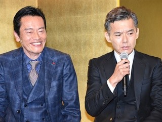 遠藤憲一 渡部篤郎が体力勝負 51歳の必死の形相に蓮佛美沙子 かわいい マイナビニュース