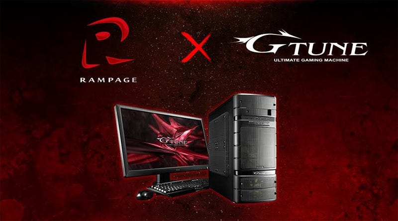 G-Tune、プロゲーミングチーム「Rampage」推奨PC - MOBA系ゲームに最適化 | マイナビニュース