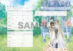 セーラームーン ウェディング姿で微笑む うさぎ 衛が描かれた婚姻届 マイナビニュース