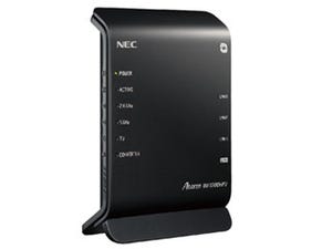 NEC、子供のネット接続時間を管理できる無線LANルータ「Aterm」新製品