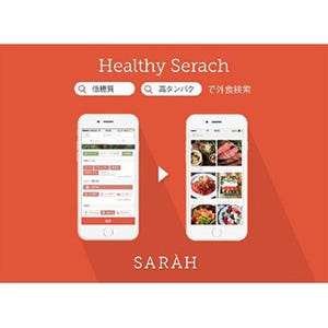 外食メニュー検索アプリに「低糖質」など栄養素で検索できる新機能が搭載