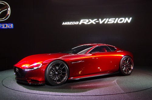 マツダ Rx Vision 最も美しいコンセプトカーに 仏モーターショーで選出 マイナビニュース