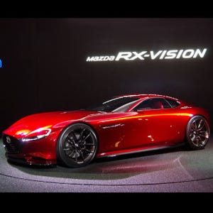 マツダ「RX-VISION」最も美しいコンセプトカーに! 仏モーターショーで選出