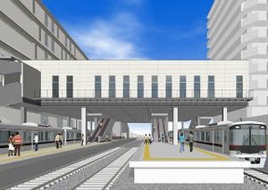 神戸電鉄鈴蘭台駅、新駅舎は橋上駅舎 - 2018年夏完成へ、再開発ビルも建設