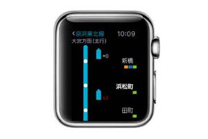 JR東日本アプリ「Apple Watch」に対応 - 列車位置情報の提供路線は17路線に