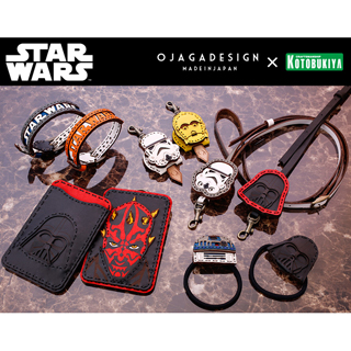 『スター・ウォーズ』からレザーアイテムが登場、カードケースやキーキャップなど