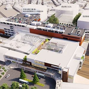 西武が「所沢駅東口駅ビル」を計画、120店舗の商業施設と駅舎の複合施設に