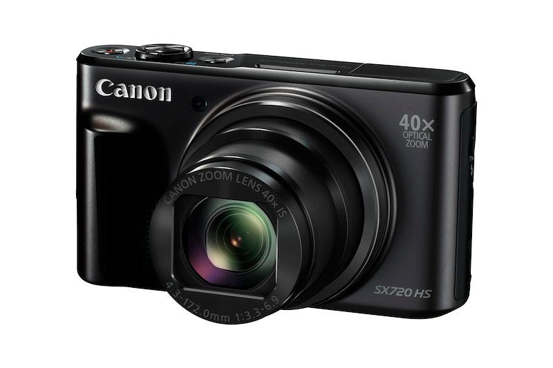 キヤノン「PowerShot SX720 HS」、スリムなままで光学ズームは40倍に ...