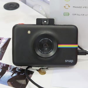 デジタルインスタントカメラ「Polaroid SNAP」 - Zero Ink技術を採用