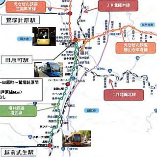 フェニックス田原町ライン えちぜん鉄道 福井鉄道3 27相互直通運転開始 マイナビニュース