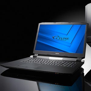 G-Tune、デスクトップ向けCPU/GPUを搭載したハイスペック17.3型ノートPC