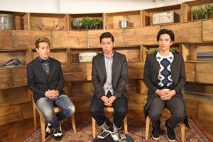 平成イケメンライダー賀集利樹 要潤 友井雄亮15年ぶり再会で 同窓会みたいな気分 仮面ライダーアギト Box発表会見 マイナビニュース