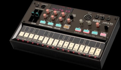 コルグ、名機を再現したポリフォニック・デジタル・シンセ「volca fm