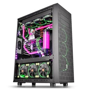 Thermaltake、デュアルチャンバー&フルモジュラーのフルタワーケース