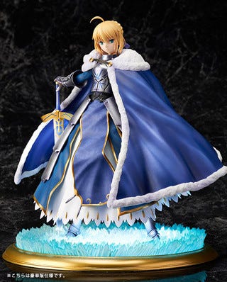 Fate/Grand Order』、セイバー/アルトリア・ペンドラゴンが2モデルで