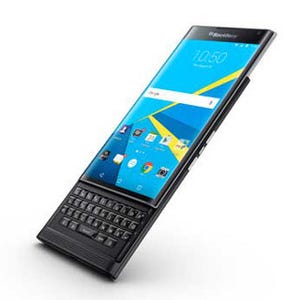 U-mobile、スライド式キーボード搭載の「BlackBerry PRIV」29日発売
