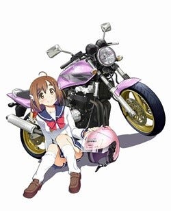 井上喜久子がアニメ ばくおん でバイク役に Dvd発売告知cmも公開 マイナビニュース