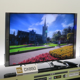 パナソニック、VIERA史上最高音質の4K・HDRテレビ「DX850」