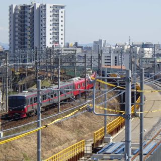 名鉄、知立駅高架化工事で名古屋本線下り線など仮線切替え - 4/23始発から