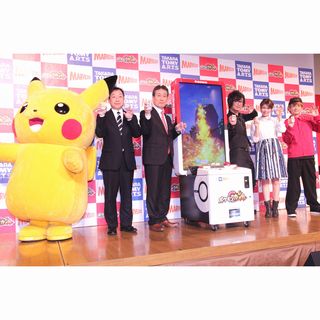 『ポケモン』新筐体「ポケモンガオーレ」は7月稼働開始 - 50インチの大画面と業界初のオンデマンドプレート配出を採用