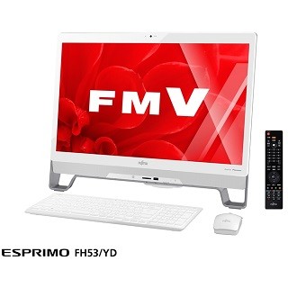 富士通、2016年秋冬モデルでシンプルな一体型PC「ESPRIMO FH52/A3