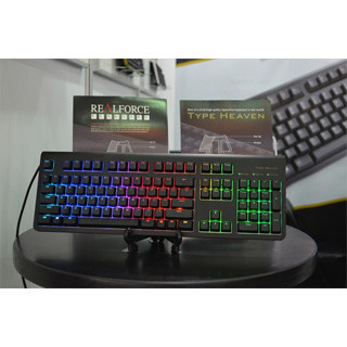 GALLREIA LoungeでRGB LED搭載モデルなど東プレの未発売キーボードを展示