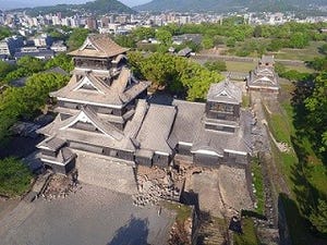 「Yahoo!ネット募金」で熊本城再建の寄付金を受付